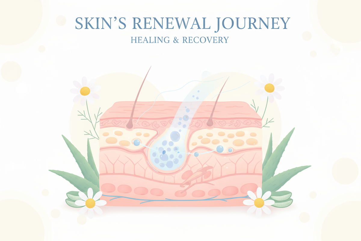 🌿 Understanding TSW: When Skin Needs Healing After Medication