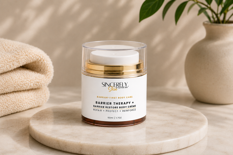 Barrier Therapy + • Barrier Restore Body Crème