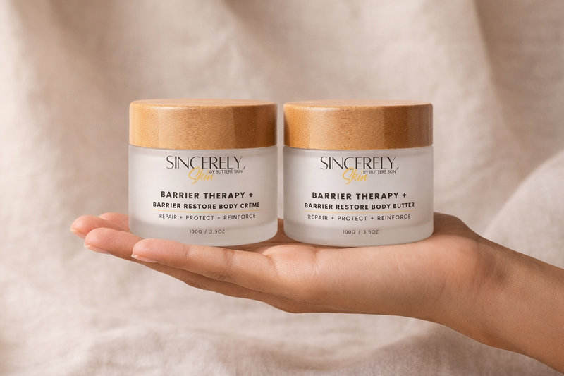 Barrier Therapy + • Hydrate + Seal Duo