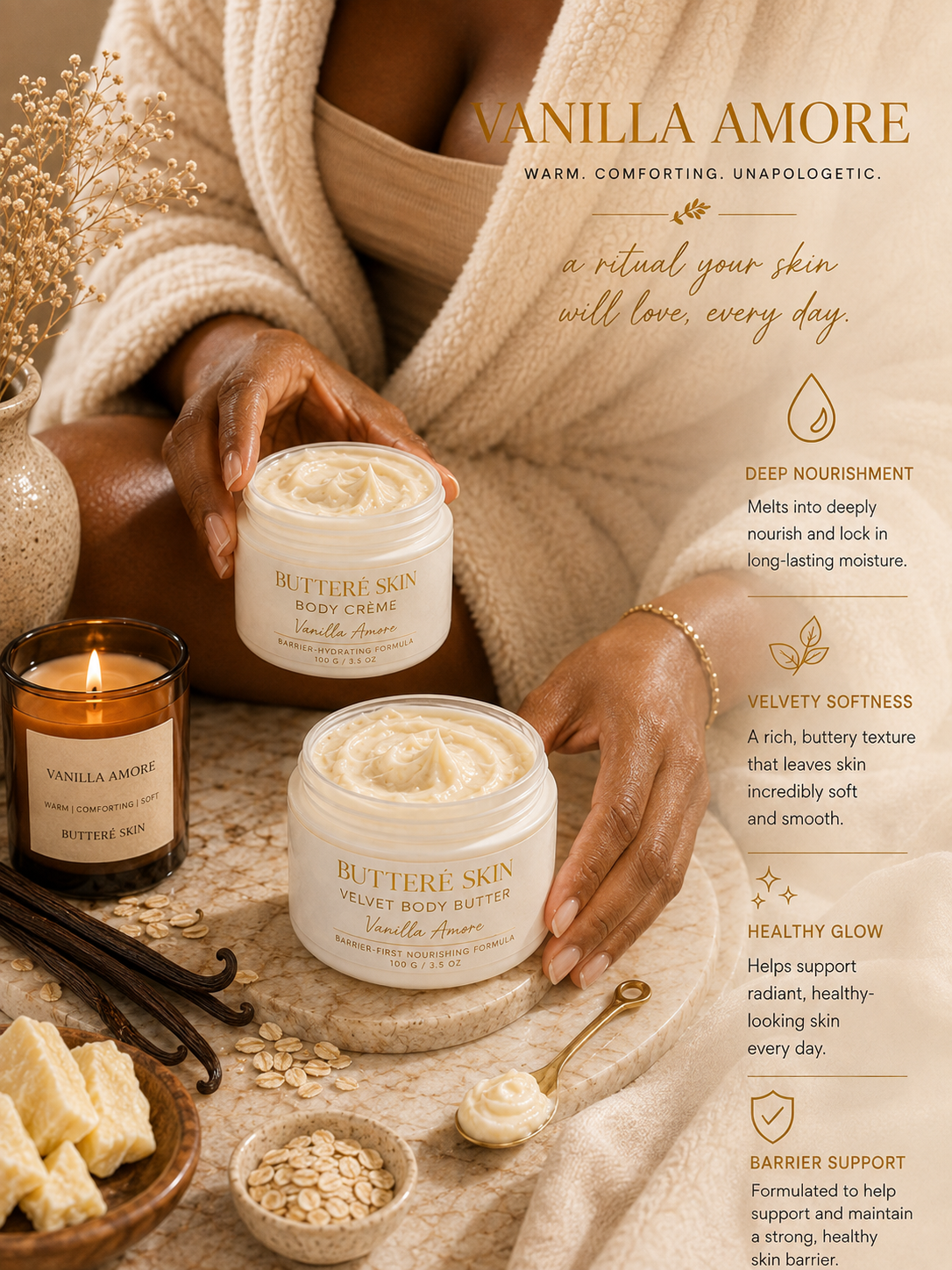 Vanilla Amore • Hydrate + Seal Ritual