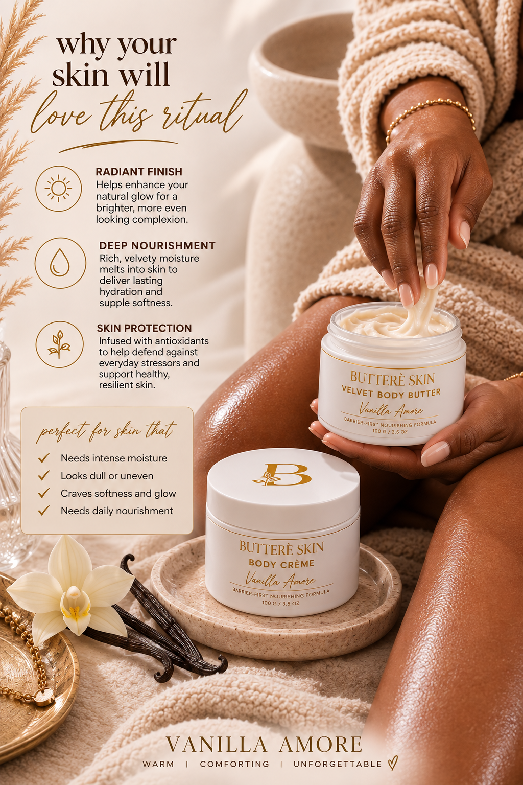 Vanilla Amore • Hydrate + Seal Ritual