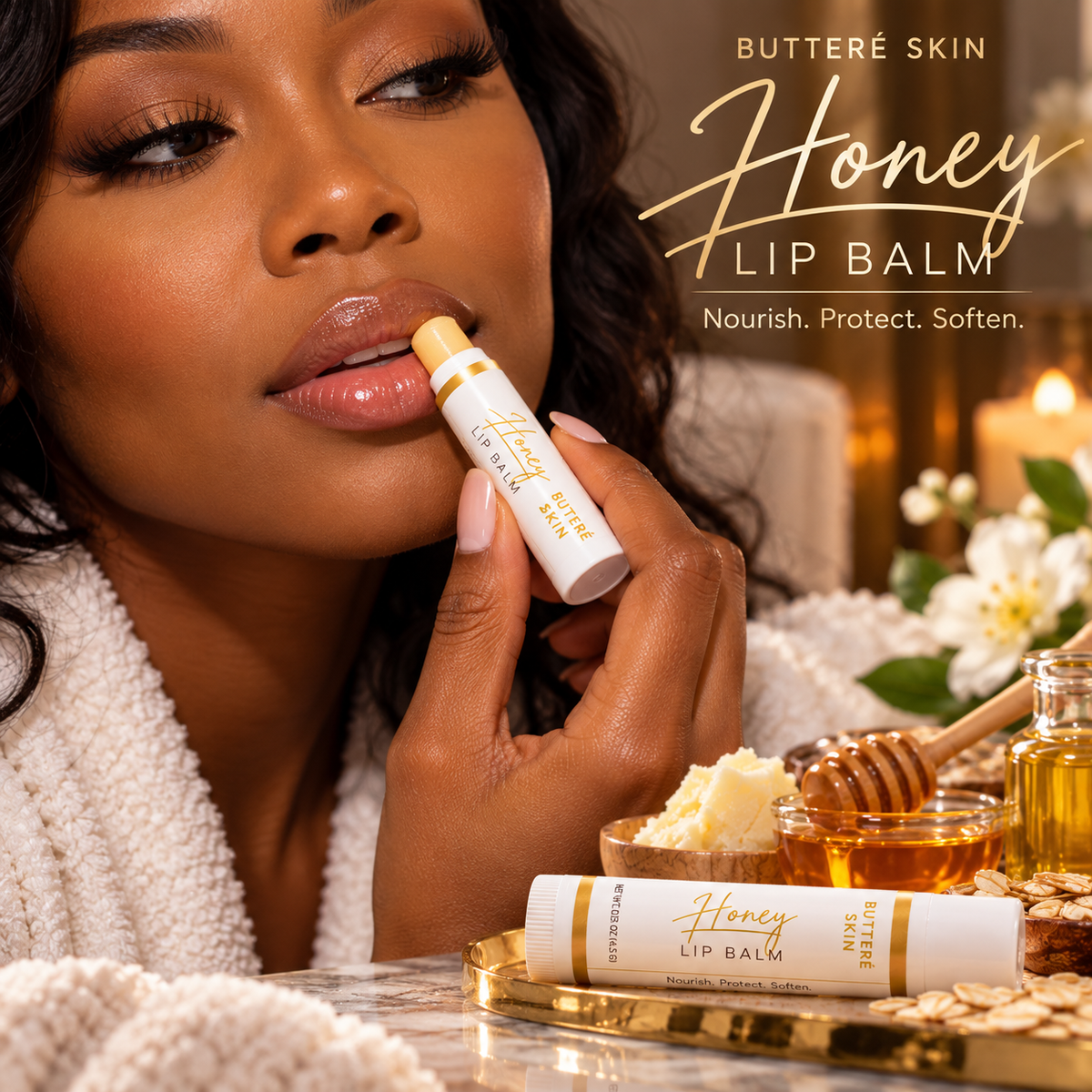 Honey Lip Balm | Barrier-First™ Lip Therapy