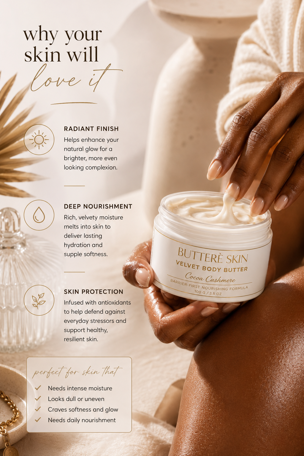 Cocoa Cashmere • Nourishing Velvet Body Butter