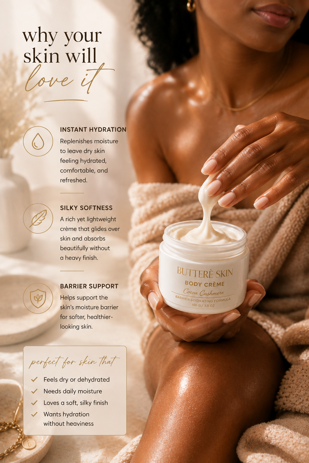 Cocoa Cashmere • Hydrating Body Crème