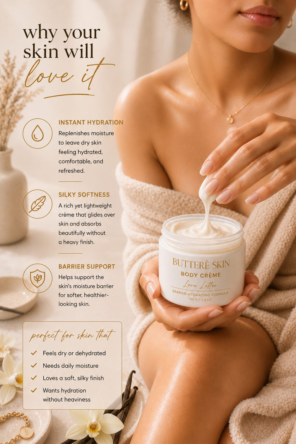 Love Letter • Hydrating Body Crème