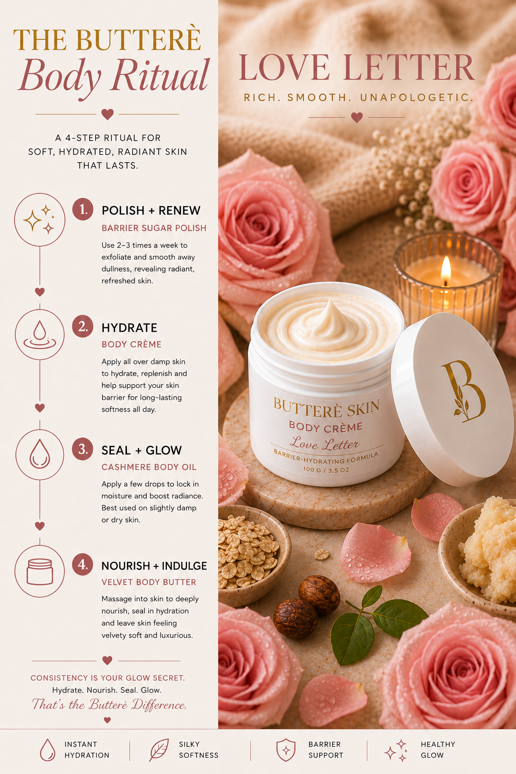 Love Letter • Hydrating Body Crème