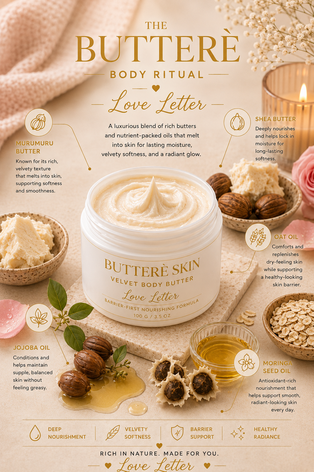 Love Letter • Nourishing Velvet Body Butter