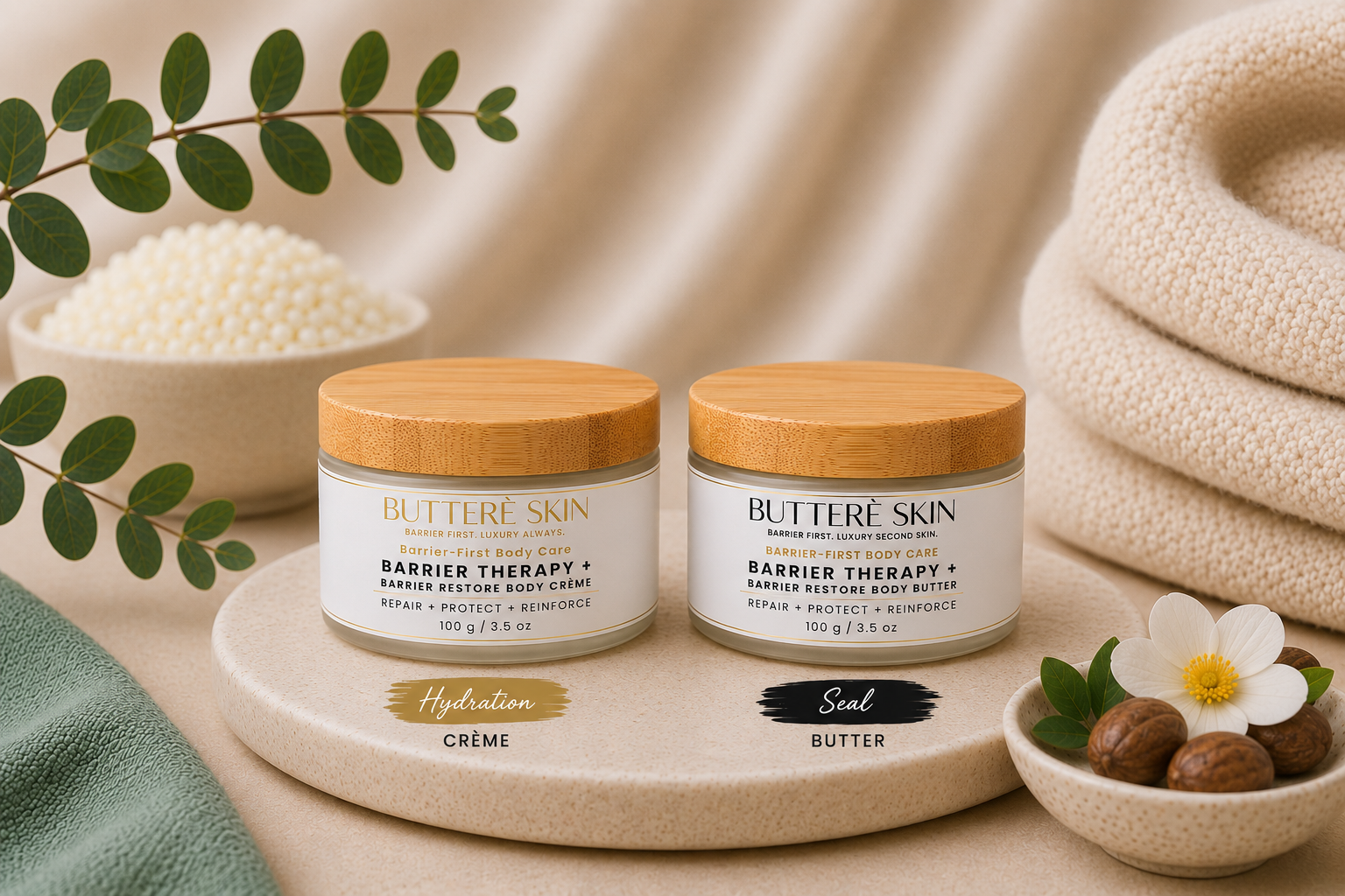 Barrier Therapy + • Hydrate + Seal Duo