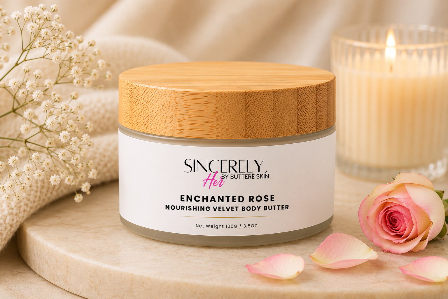 Enchanted Rose • Nourishing Velvet Body Butter