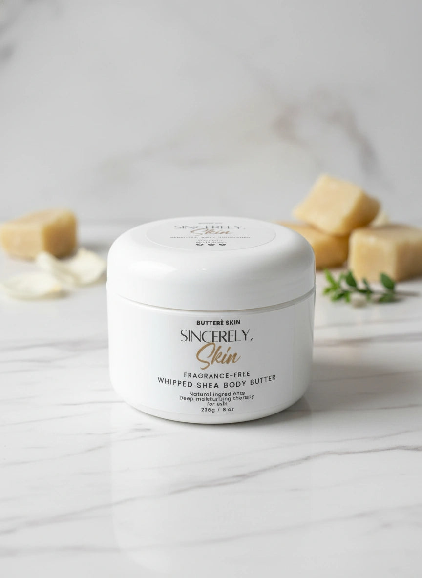 Whipped Shea Body Butter - Fragrance-Free
